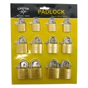 CANDADO DE BLISTER 25-30-40MM CASTOR