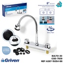 GRIFERIA PARA FREGADERO 8" CUELLO FLEXIBLE GRIVEN