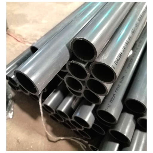 [7524] TUBO PVC PRES RDE13,5 1" 1M EXE TUBRICA