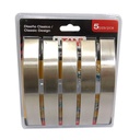 JUEGO DE TIRADORES 5PZAS 128MM LITANI