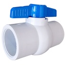 VALVULA 2" PVC CON ROSCA TUBRICA