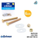 TORNILLOS PARA TANQUE DE INODORO GRIVEN